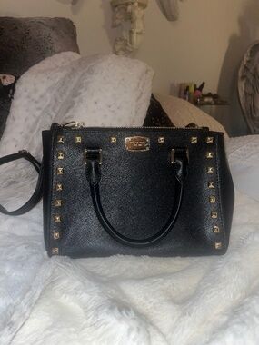 Michael Kors Kellen Studded Satchel